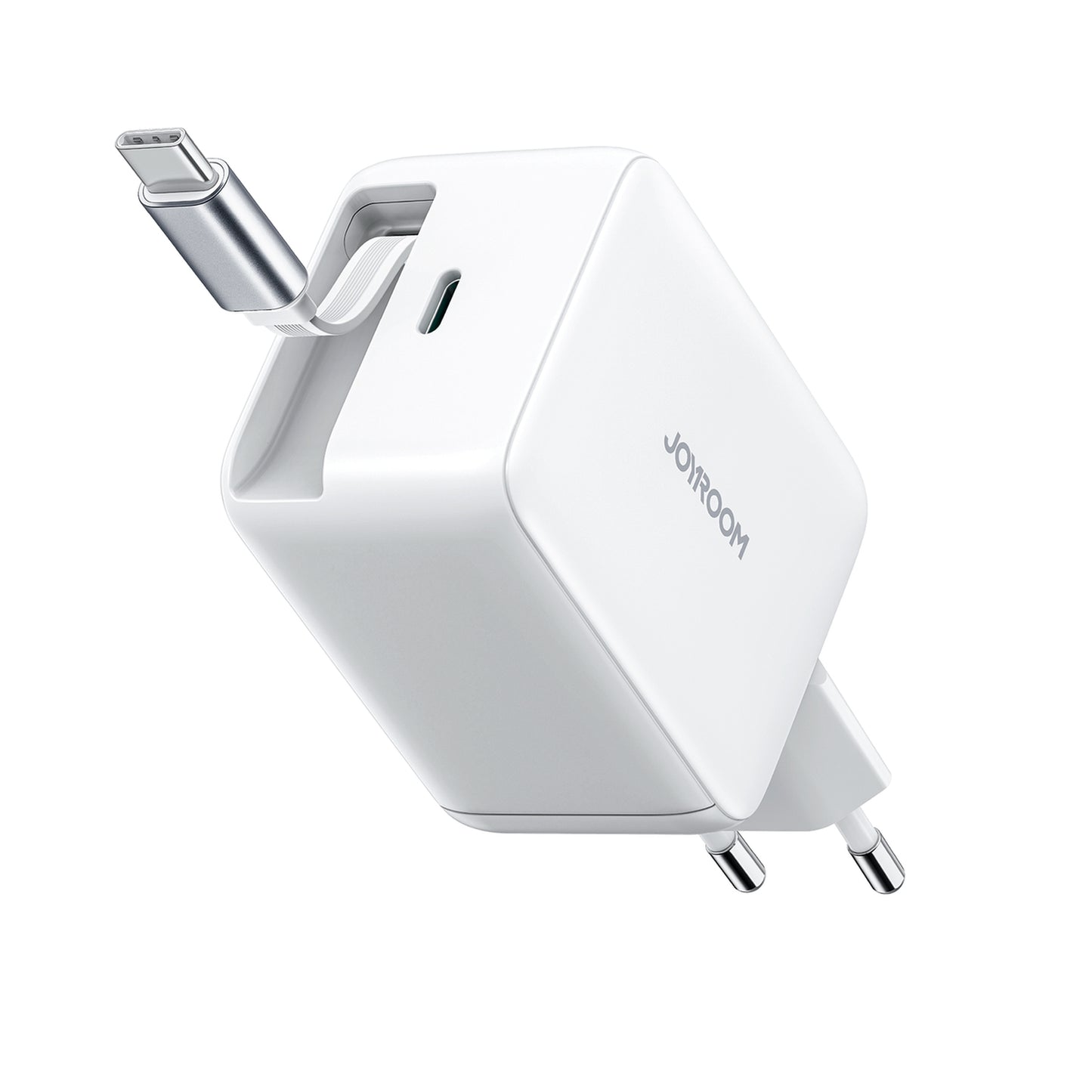 Power Supply Enclosures – GaN wall charger with retractable USB-C - Carlat