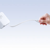 Power Supply Enclosures – GaN wall charger with retractable USB-C - Carlat