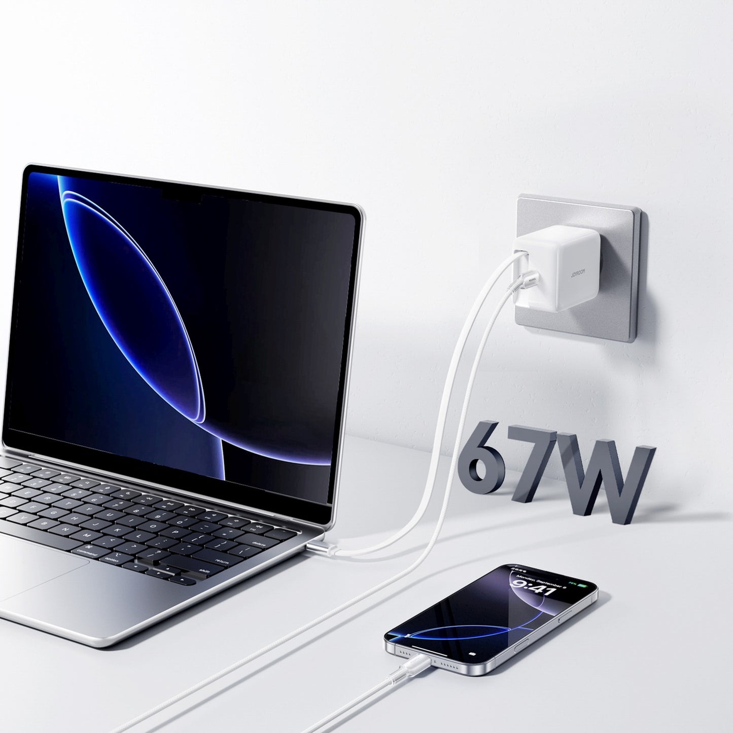 Power Supply Enclosures – GaN wall charger with retractable USB-C - Carlat