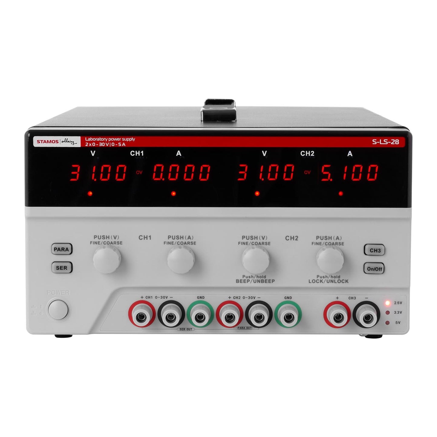 Power Supply Enclosures – Laboratory power supply 3 channels 0-30VDC - Carlat