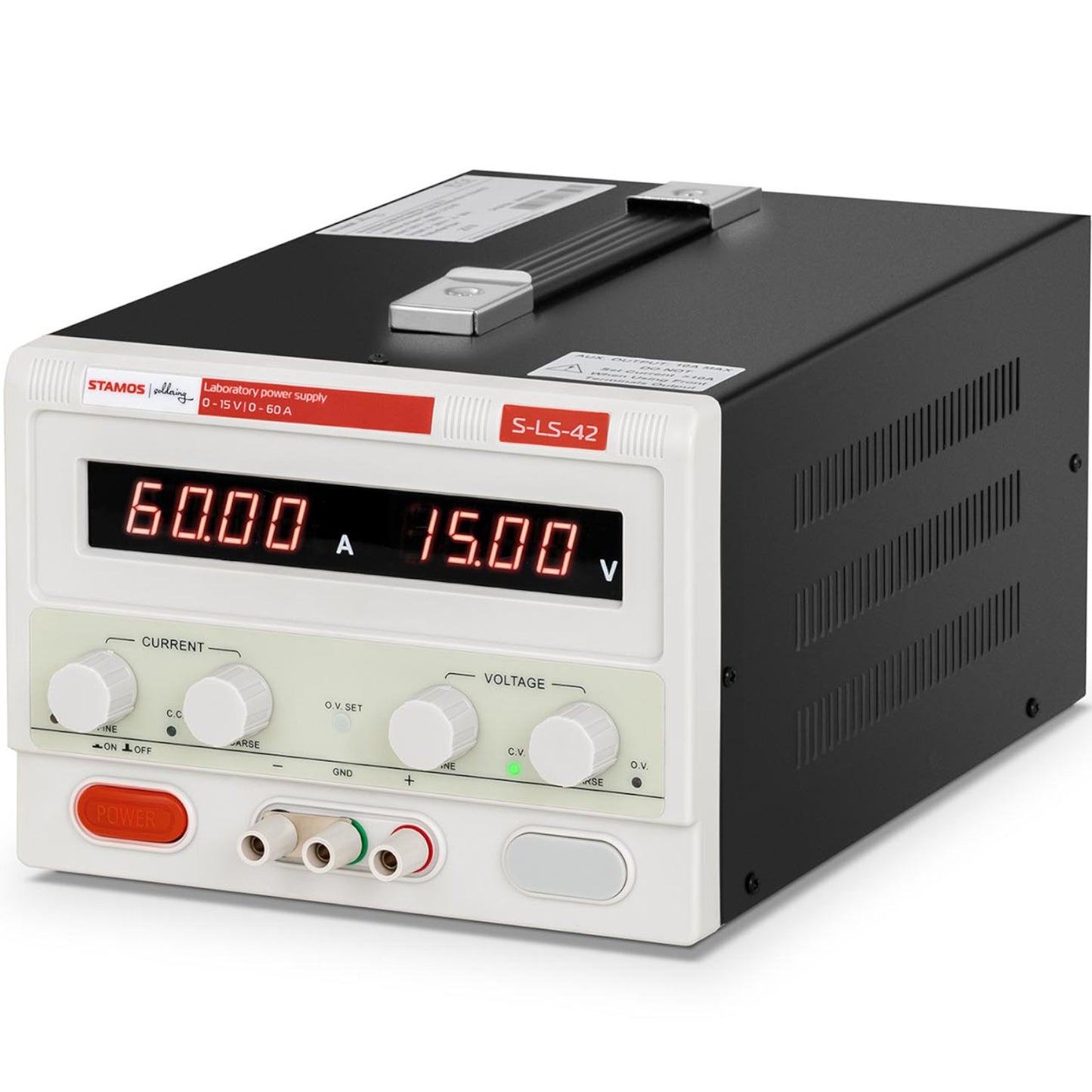Power Supply Enclosures – Laboratory service power supply 0-15 V - Carlat