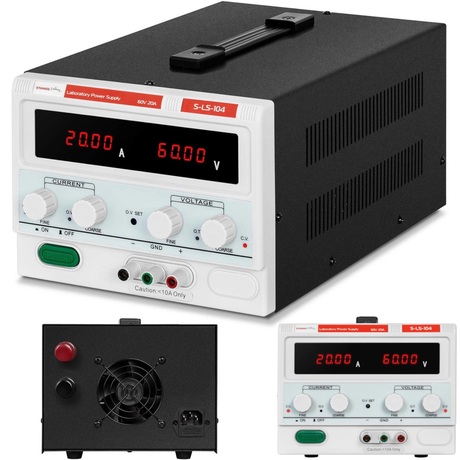Power Supply Enclosures – Laboratory service power supply 0-60 V - Carlat