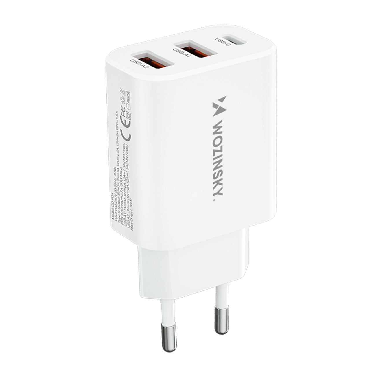 Power Supply Enclosures – Mains charger 100-240V 30W 2.4A 2x - Carlat