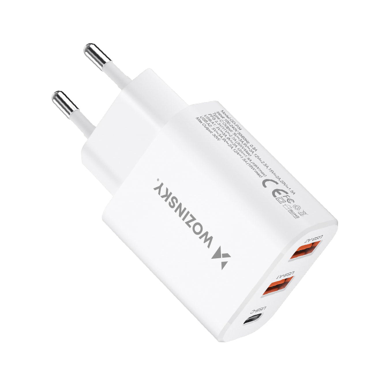 Power Supply Enclosures – Mains charger 100-240V 30W 2.4A 2x - Carlat