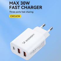 Power Supply Enclosures – Mains charger 100-240V 30W 2.4A 2x - Carlat