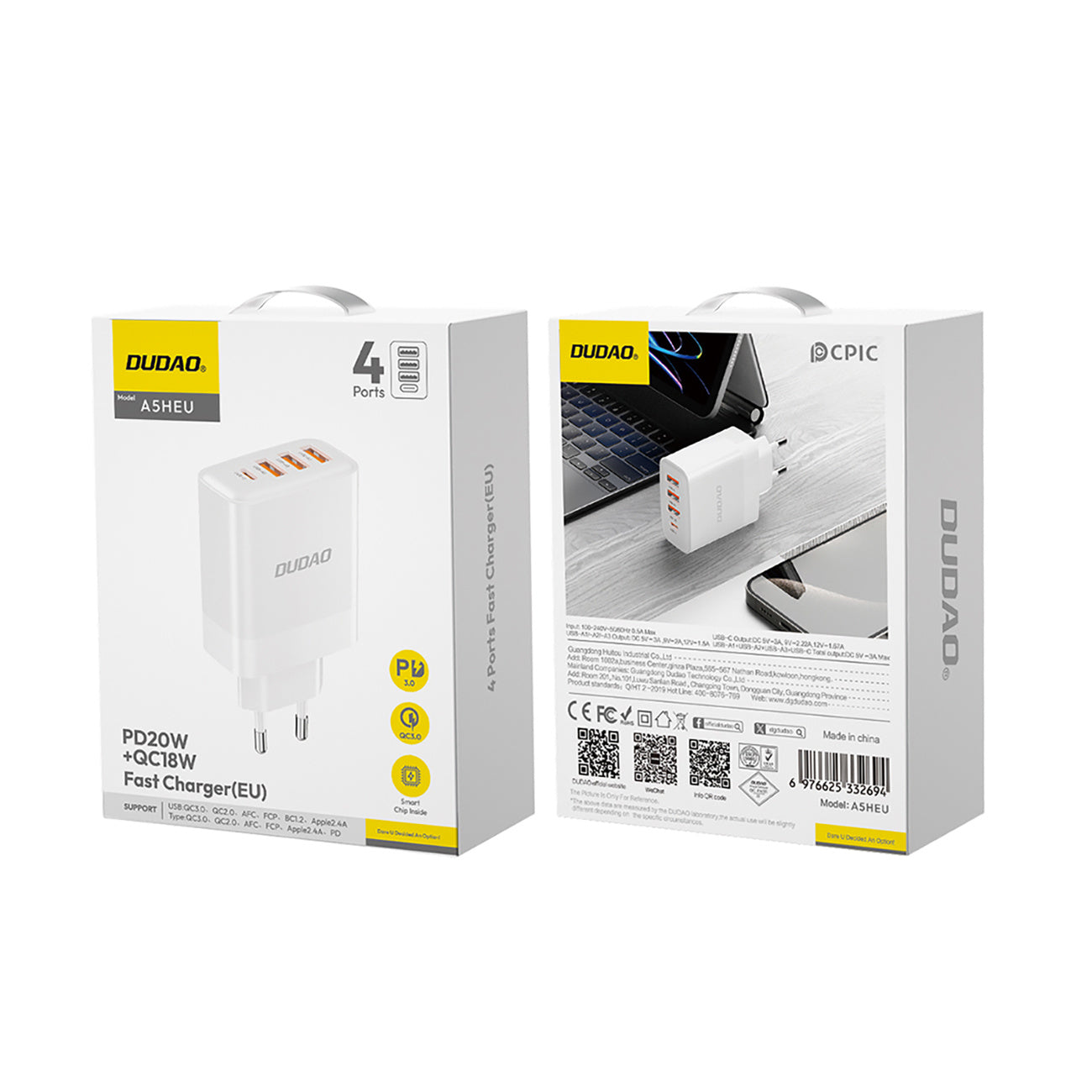 Power Supply Enclosures – Mains charger 3x USB-A 1x USB-C - Carlat