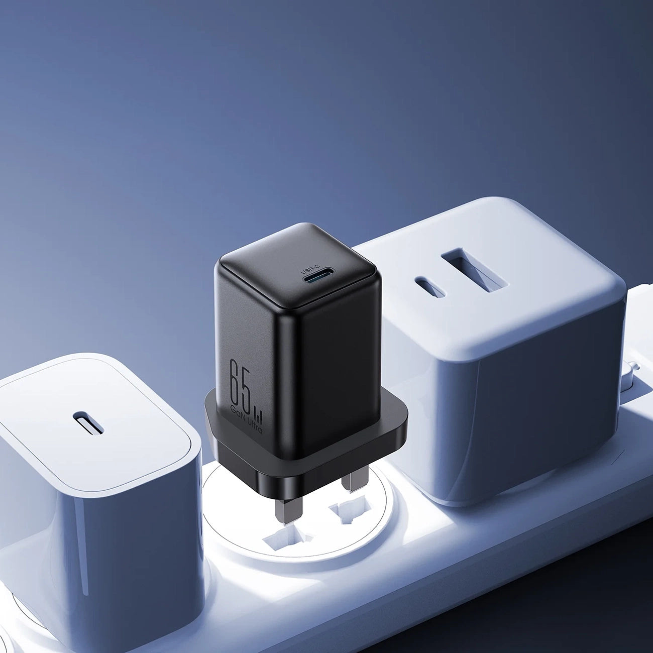 Power Supply Enclosures – Mains charger with UK USB-C 65W - Carlat