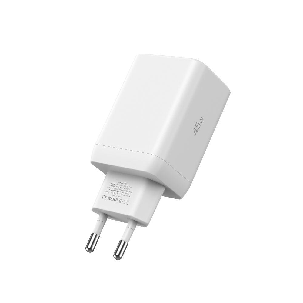 Power Supply Enclosures – NC45W-GAN 2x USB-C 45W wall charger - Carlat