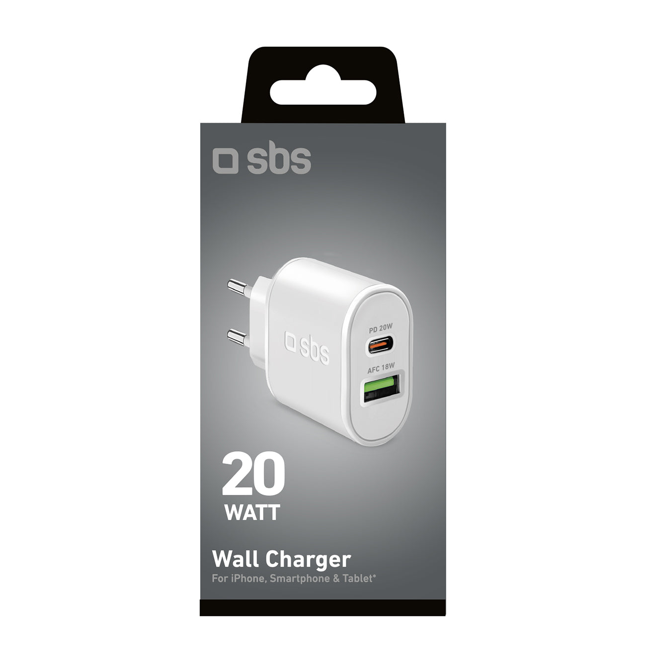 Power Supply Enclosures – Power Delivery USB-A USB-C 20W wall - Carlat