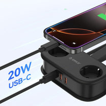 Power Supply Enclosures – Power strip 5in1 AC USB-A USB-C - Carlat