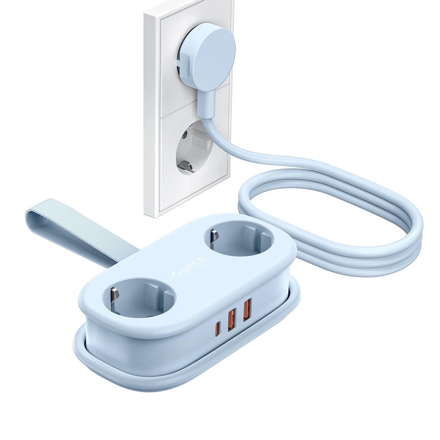 Power Supply Enclosures – Power strip 5in1 AC USB-A USB-C - Carlat