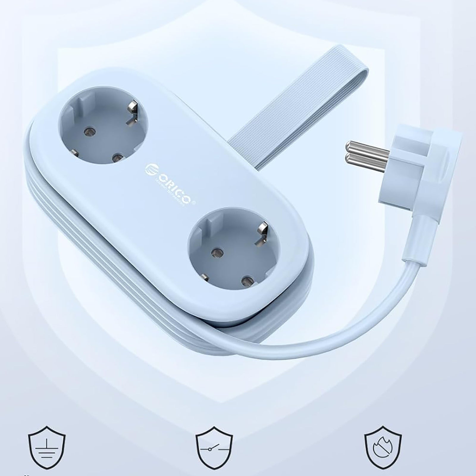 Power Supply Enclosures – Power strip 5in1 AC USB-A USB-C - Carlat