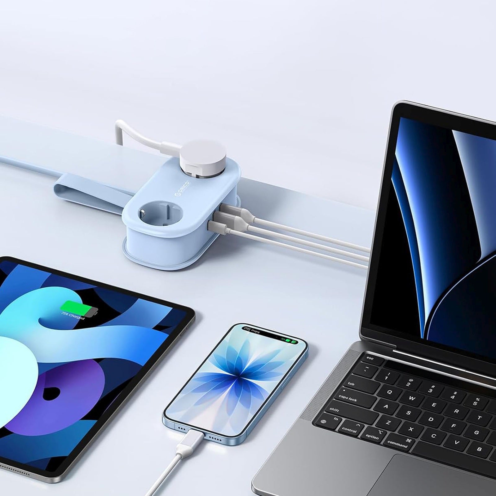Power Supply Enclosures – Power strip 5in1 AC USB-A USB-C - Carlat