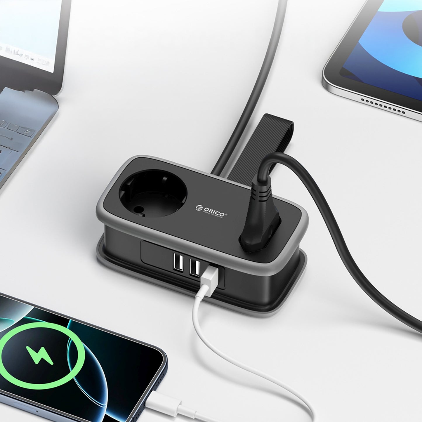 Power Supply Enclosures – Power strip 5in1 AC USB-A USB-C - Carlat