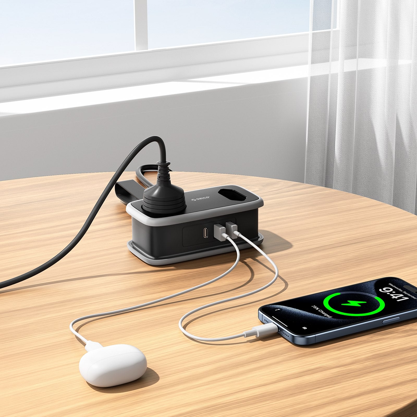 Power Supply Enclosures – Power strip 5in1 AC USB-A USB-C - Carlat