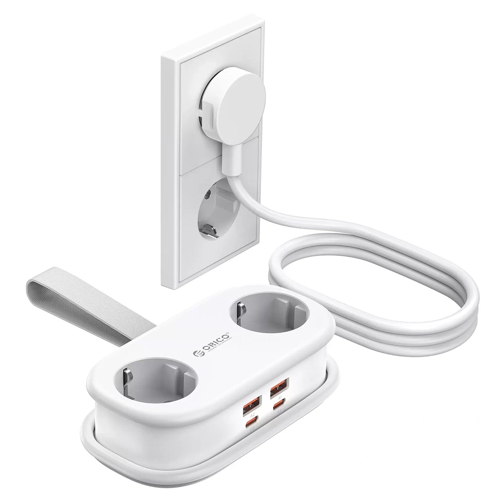 Power Supply Enclosures – Power strip 6in1 AC USB-A USB-C - Carlat