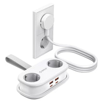 Power Supply Enclosures – Power strip 6in1 AC USB-A USB-C - Carlat