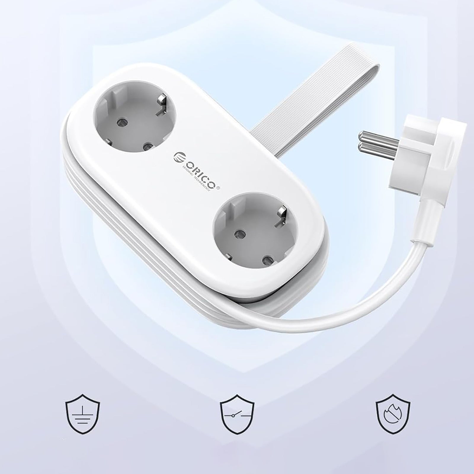 Power Supply Enclosures – Power strip 6in1 AC USB-A USB-C - Carlat