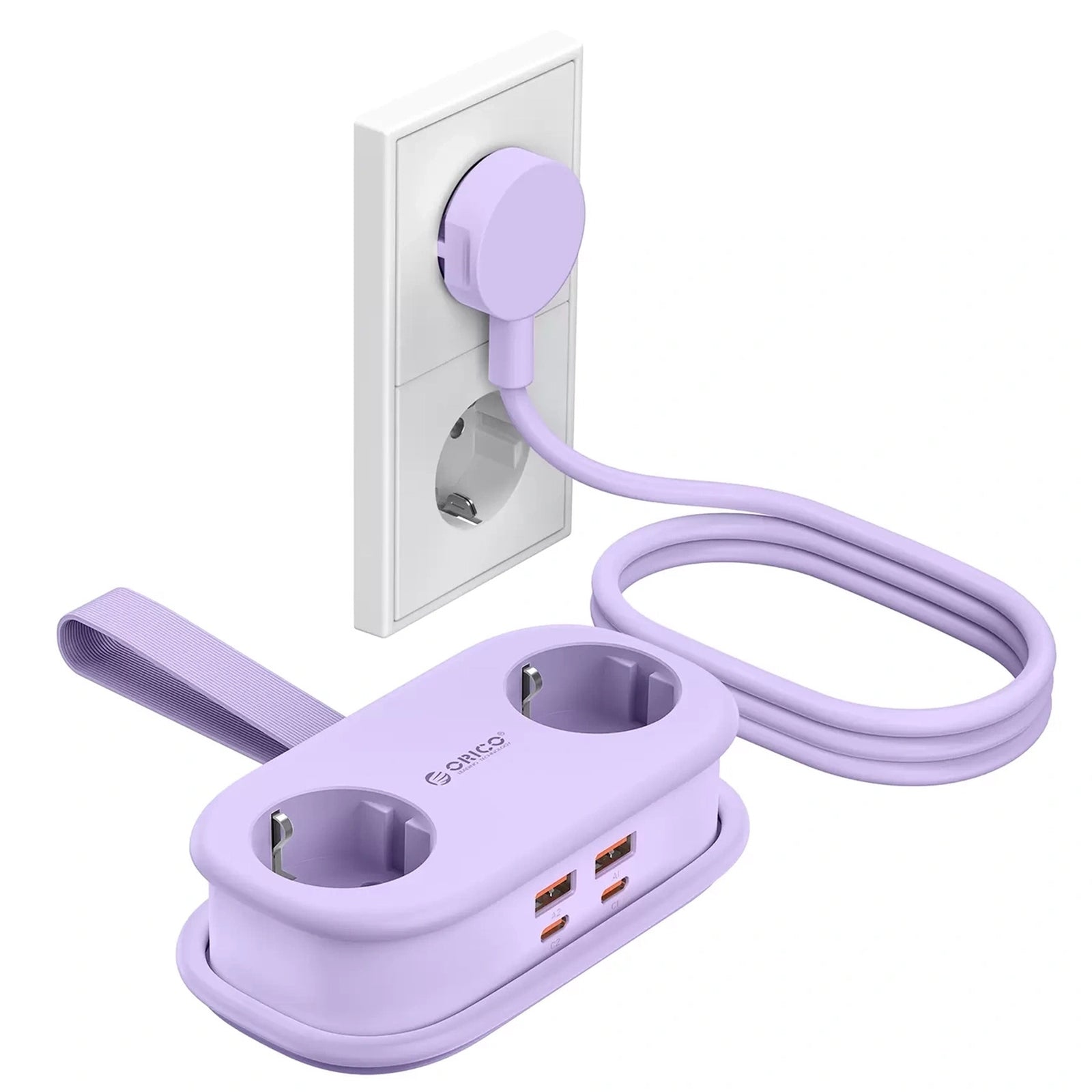 Power Supply Enclosures – Power strip 6in1 AC USB-A USB-C - Carlat