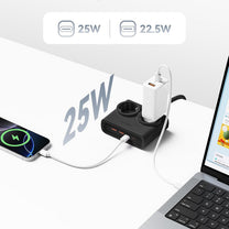 Power Supply Enclosures – Power strip 6in1 AC USB-A USB-C - Carlat