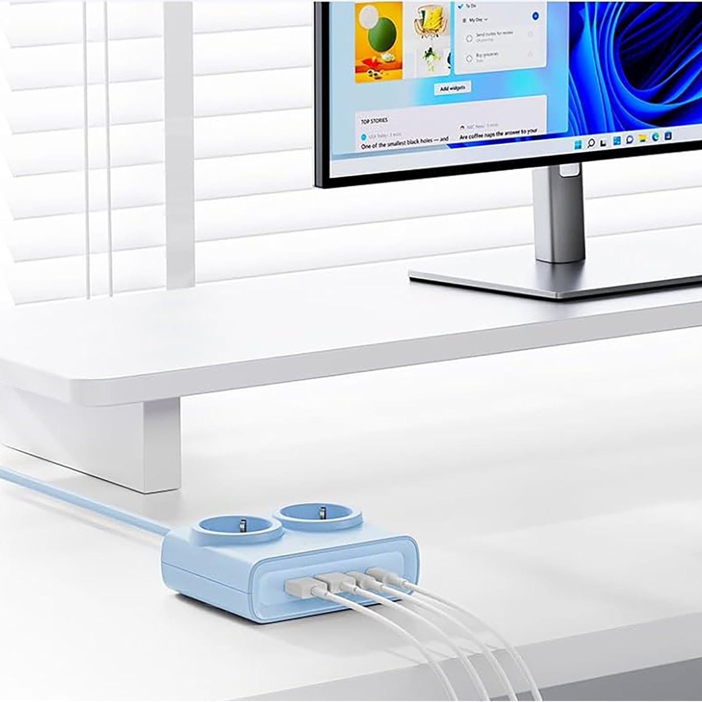 Power Supply Enclosures – Power strip 6in1 AC USB-A USB-C - Carlat