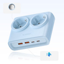 Power Supply Enclosures – Power strip 6in1 AC USB-A USB-C - Carlat