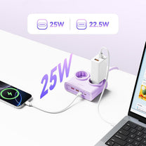 Power Supply Enclosures – Power strip 6in1 AC USB-A USB-C - Carlat