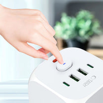 Power Supply Enclosures – Power strip, USB-A USB-C AC splitter, - Carlat