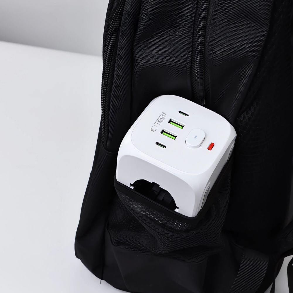 Power Supply Enclosures – Power strip, USB-A USB-C AC splitter, - Carlat
