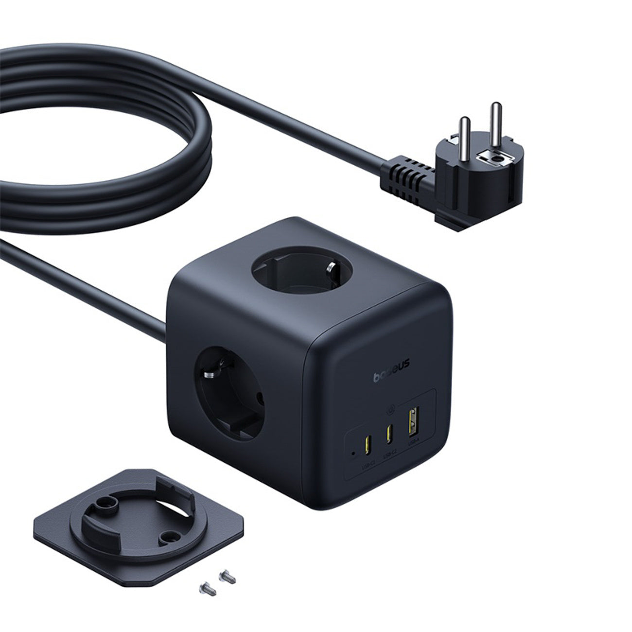 Power Supply Enclosures – Power strip USB-A cube USB-C EU - Carlat