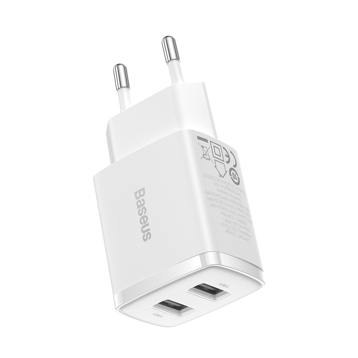 Power Supply Enclosures – Small Compact 2x USB 10.5W wall - Carlat