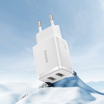 Power Supply Enclosures – Small Compact 2x USB 10.5W wall - Carlat