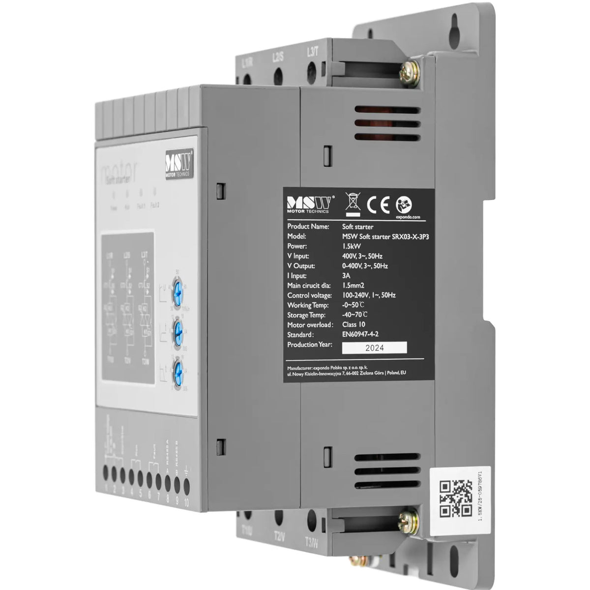 Power Supply Enclosures – Soft starter for soft starting - Carlat