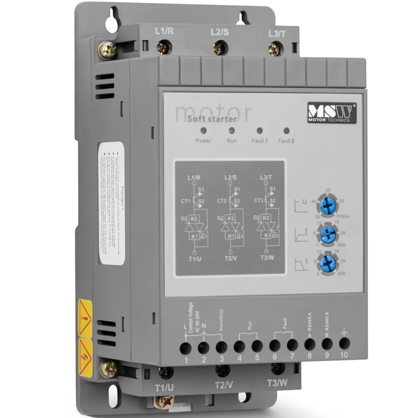 Power Supply Enclosures – Soft starter for soft starting of - Carlat