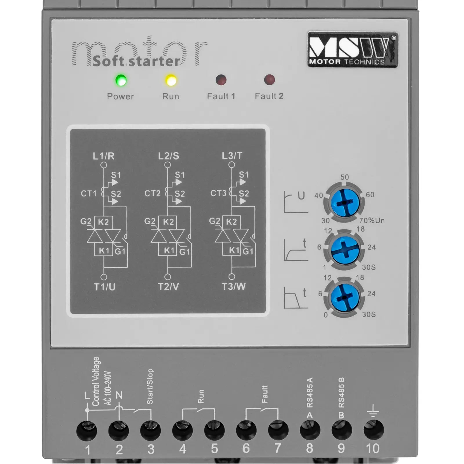 Power Supply Enclosures – Soft starter for soft starting of - Carlat
