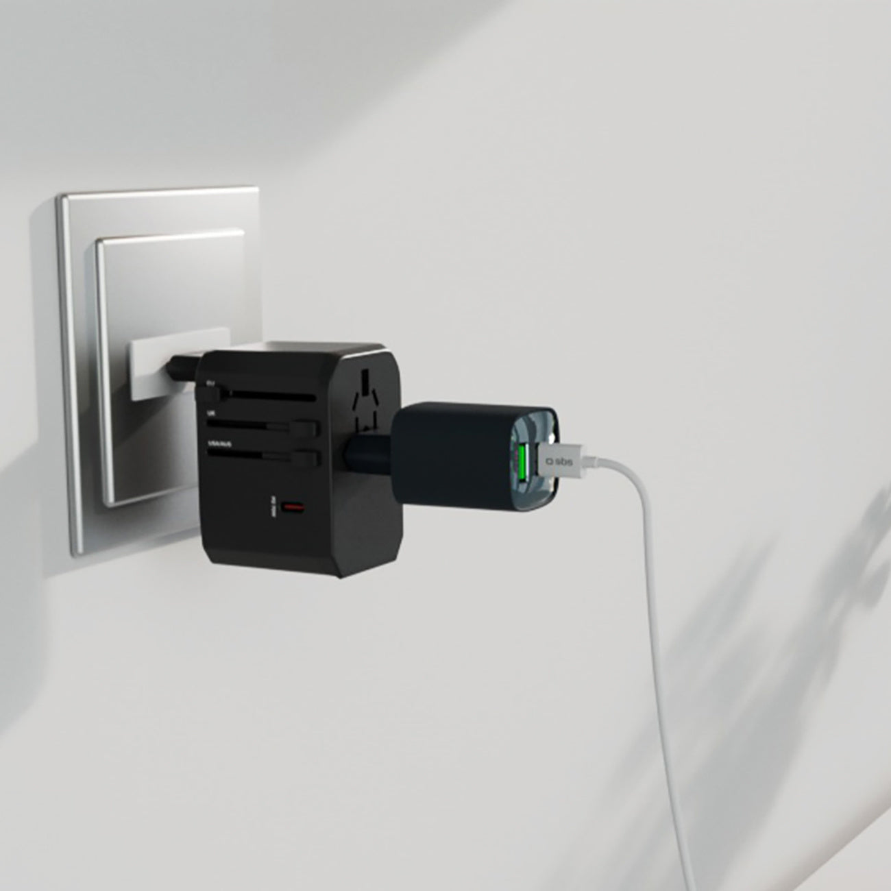 Power Supply Enclosures – Travel Adapter Socket Adapter EU UK - Carlat