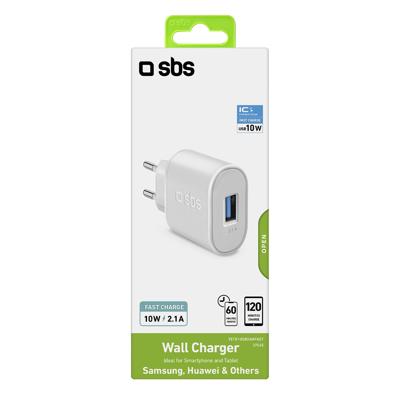 Power Supply Enclosures – USB-A 10W wall charger - white - Carlat