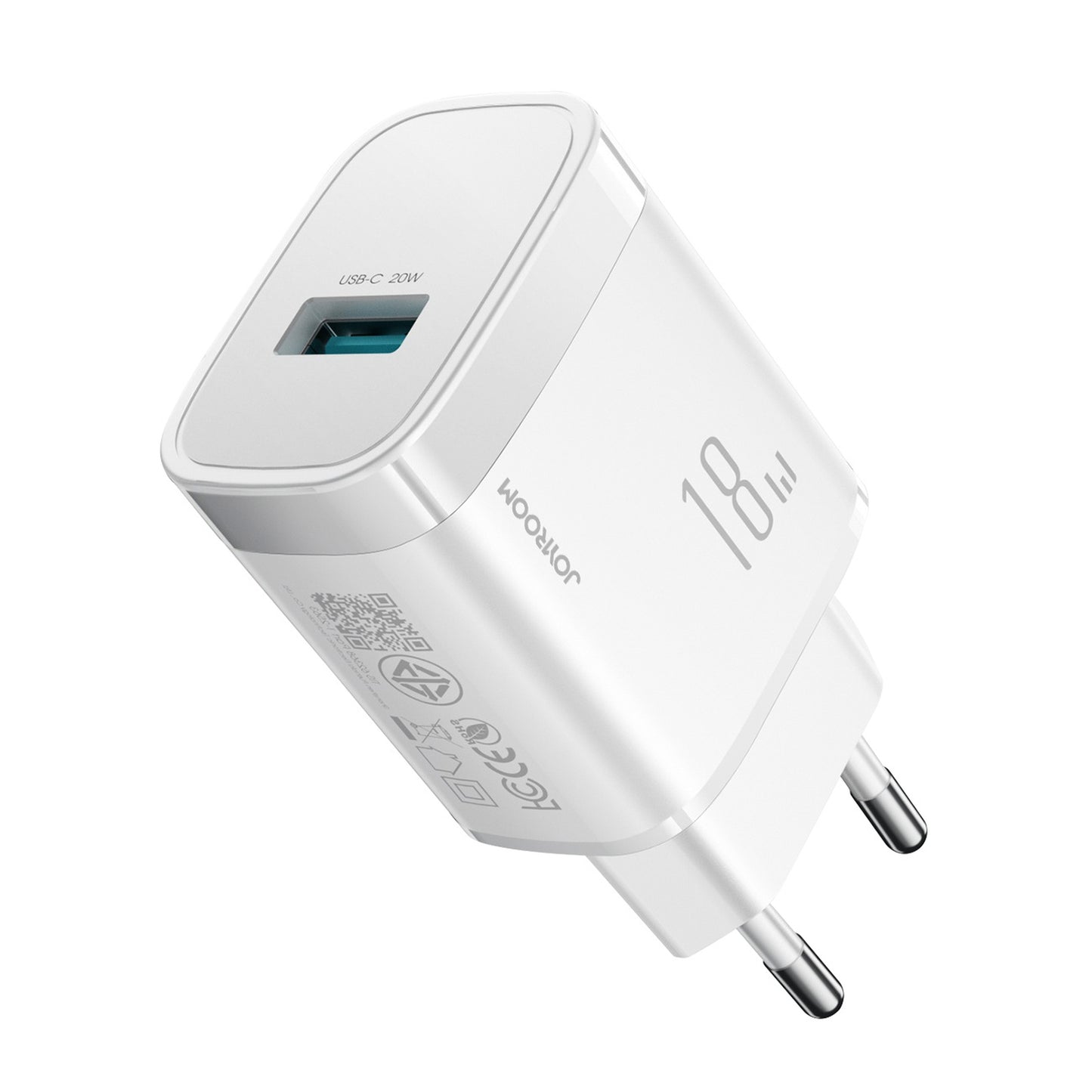 Power Supply Enclosures – USB-A 18W wall charger - white - Carlat