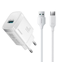 Power Supply Enclosures – USB-A 18W wall charger with USB-A - Carlat