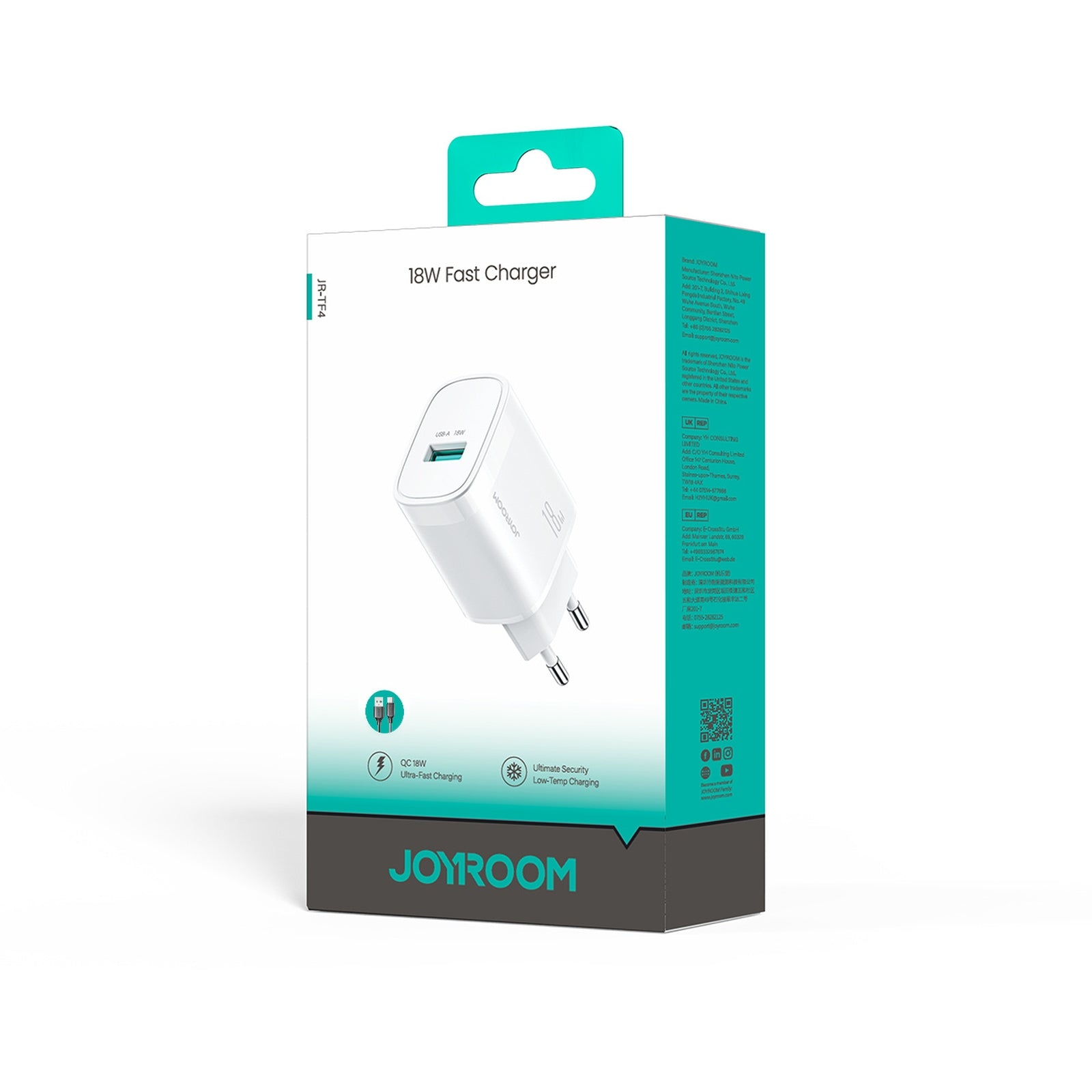Power Supply Enclosures – USB-A 18W wall charger with USB-A - Carlat