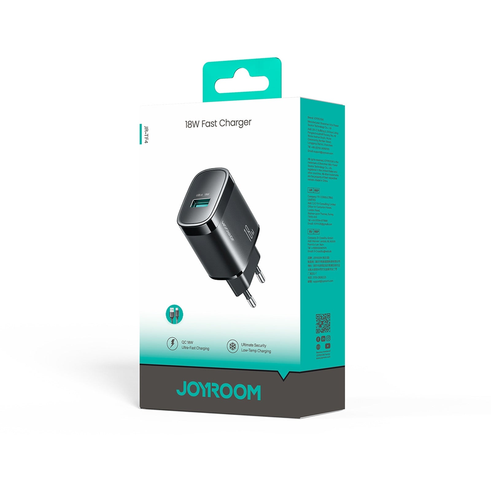 Power Supply Enclosures – USB-A 18W wall charger with USB-A - Carlat
