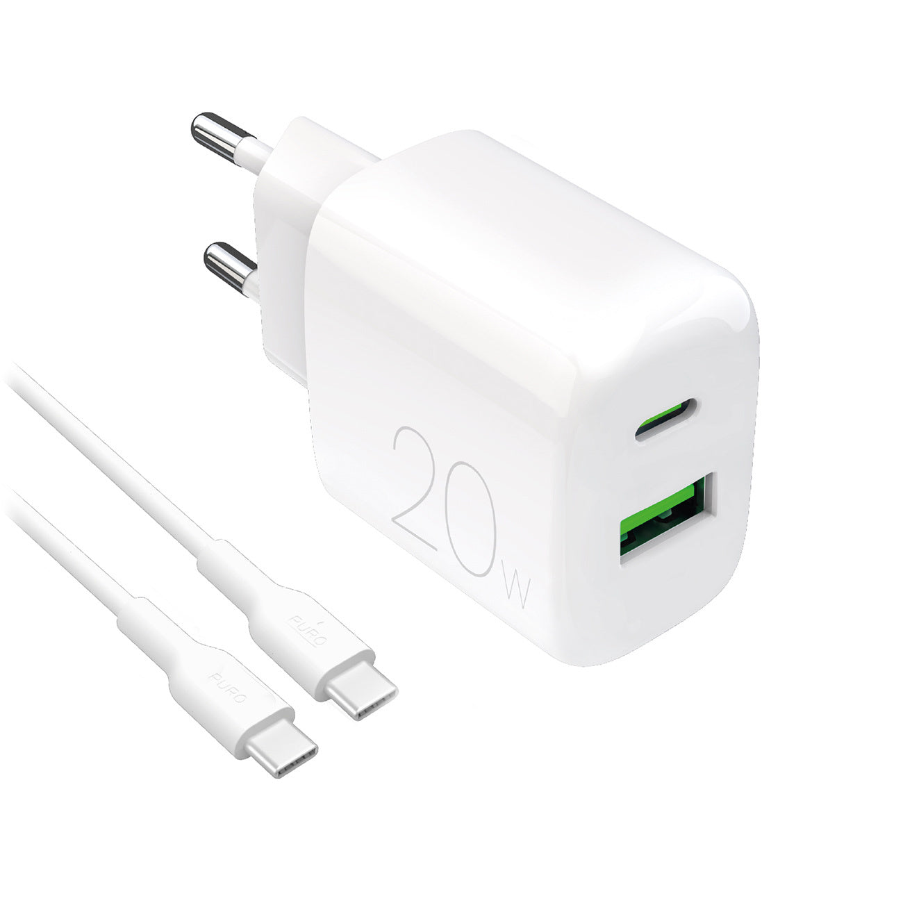 Power Supply Enclosures – USB-A USB-C 20W wall charger with - Carlat
