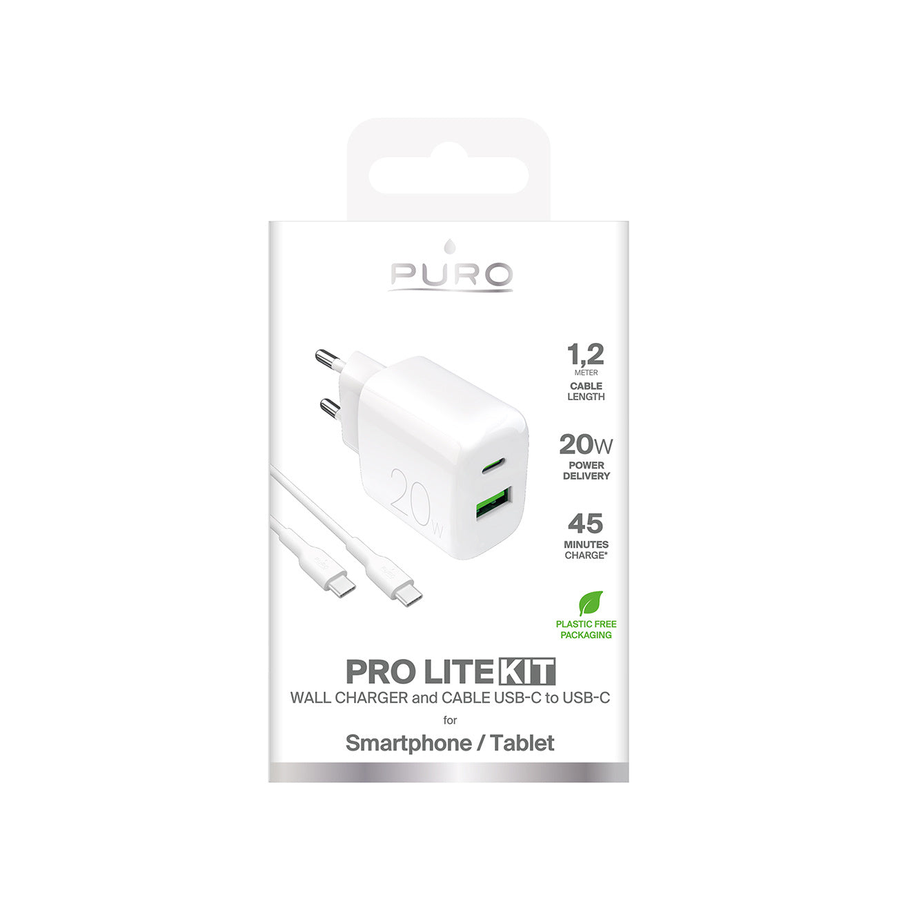 Power Supply Enclosures – USB-A USB-C 20W wall charger with - Carlat