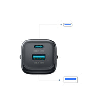 Power Supply Enclosures – USB-A USB-C 33W wall charger with - Carlat