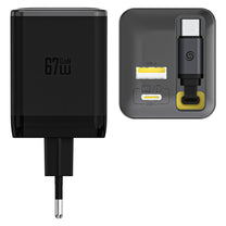 Power Supply Enclosures – USB-A USB-C GaN 67W wall charger - Carlat