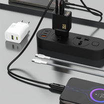 Power Supply Enclosures – USB-A USB-C wall charger with USB-C - Carlat