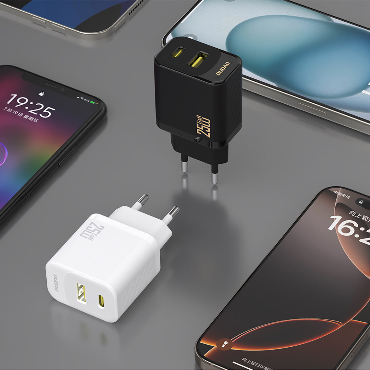 Power Supply Enclosures – USB-A USB-C wall charger with USB-C - Carlat