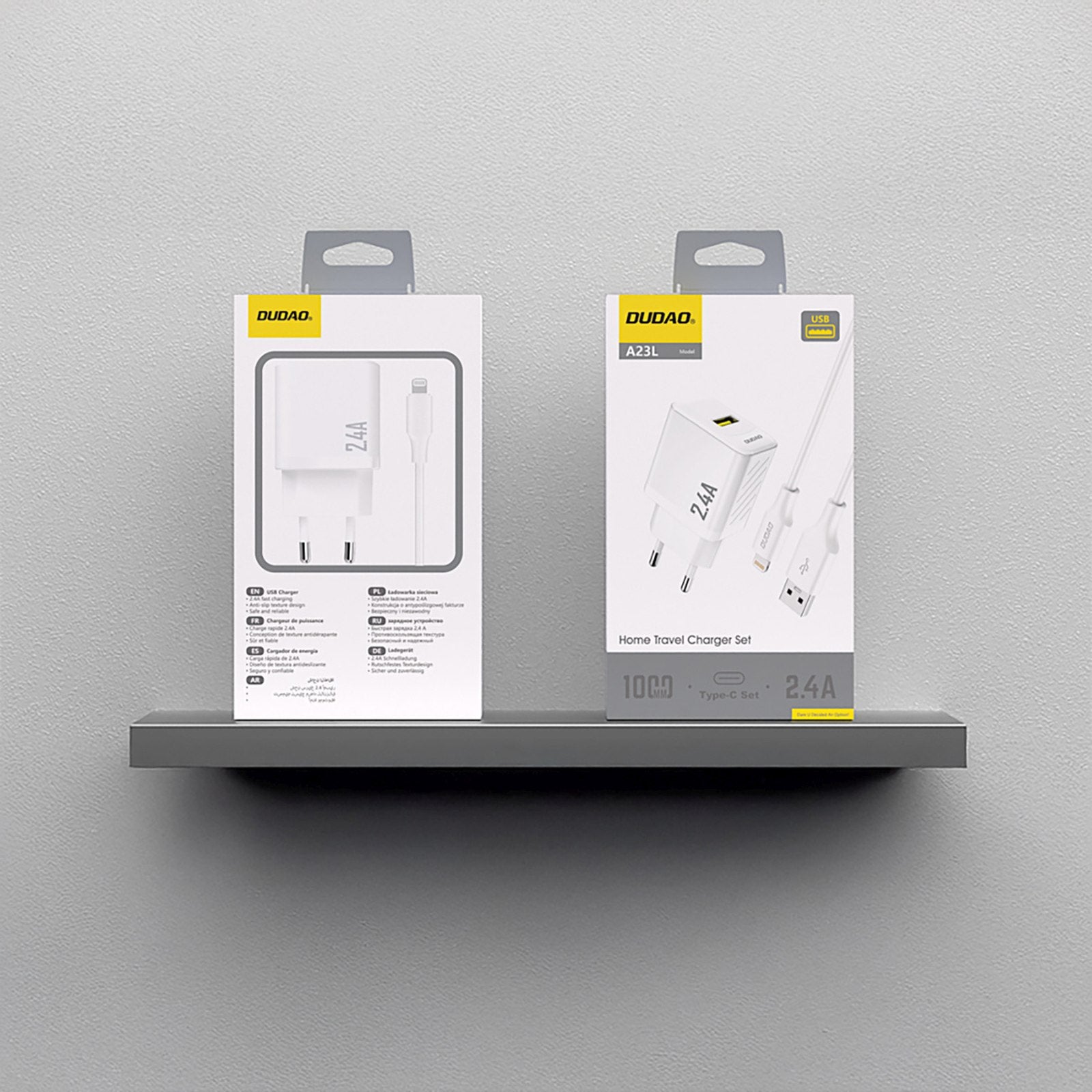 Power Supply Enclosures – USB-A wall charger with USB-A cable - Carlat