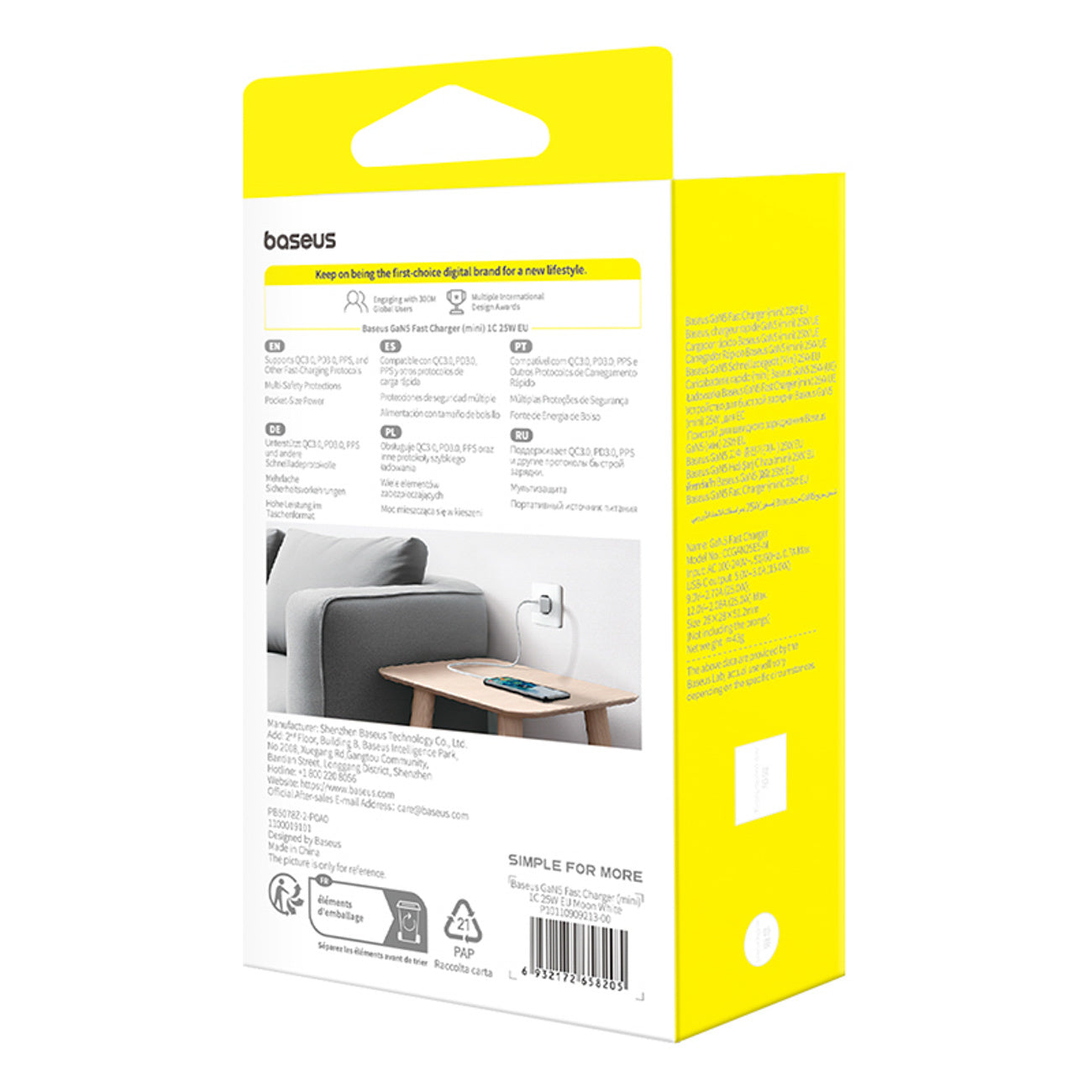 Power Supply Enclosures – USB-C GaN5 25W wall charger - Carlat