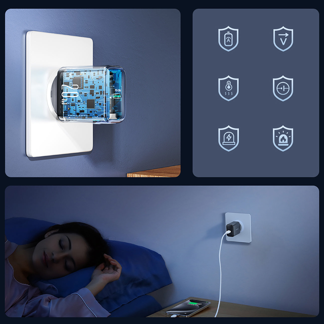 Power Supply Enclosures – USB-C PD QC 20W wall charger - Carlat